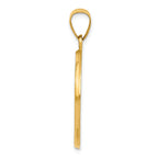 FJC Finejewelers 14k Yellow Gold Saint Christopher Medal Charm