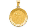 FJC Finejewelers 14k Yellow Gold Saint Christopher Medal Charm