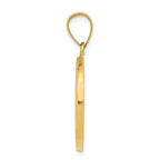 FJC Finejewelers 14k Yellow Gold Confirmation Medal Round Charm
