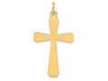 FJC Finejewelers 14k Yellow Gold Cross Charm