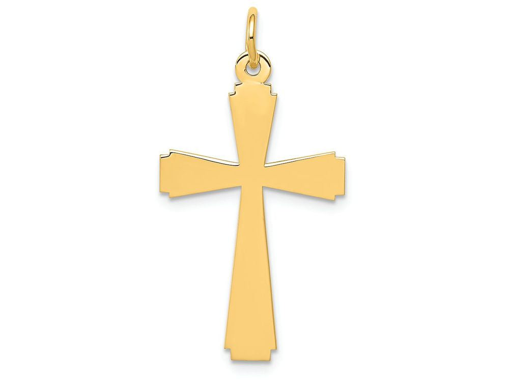 FJC Finejewelers 14k Yellow Gold Cross Charm