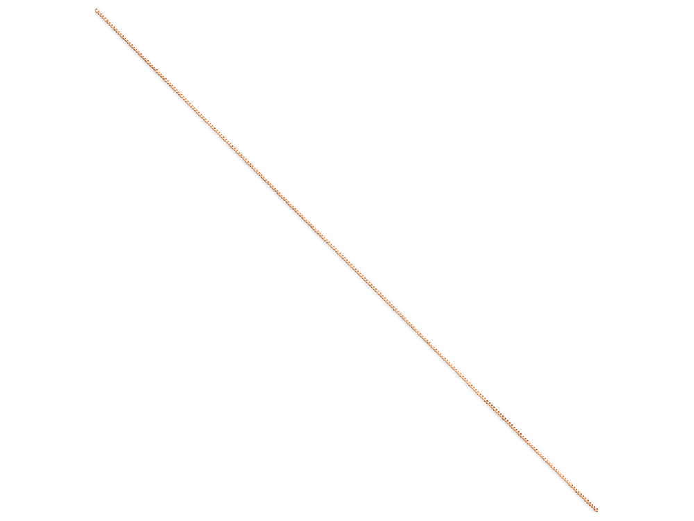FJC Finejewelers 18 Inch 14k Rose Gold .70mm Box Link Chain Necklace