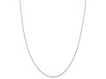 FJC Finejewelers 24 Inch 14k Rose Gold 1.0mm Cable Chain Necklace