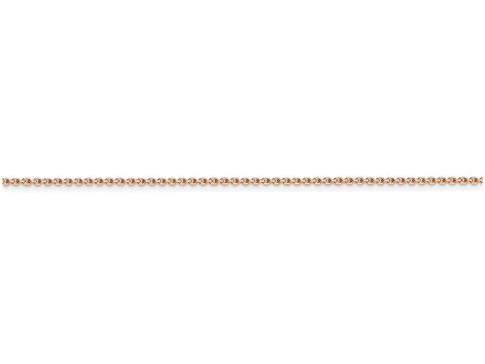 FJC Finejewelers 20 Inch 14k Rose Gold 1.4mm bright-cut Cable Chain Necklace