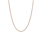 FJC Finejewelers 20 Inch 14k Rose Gold 1.40mm Wheat Chain Necklace