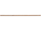 FJC Finejewelers 7 Inch 14k Rose Gold 1.40mm Wheat Chain Bracelet