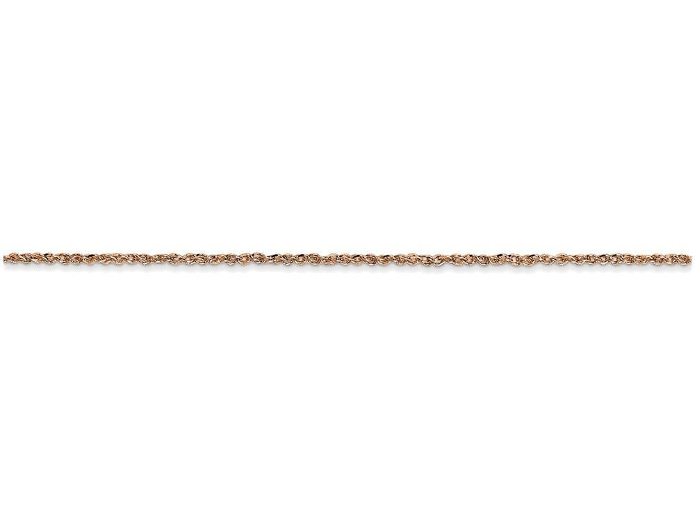 FJC Finejewelers 16 Inch 14k Rose Gold 1.1mm Ropa Chain Necklace