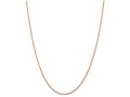 FJC Finejewelers 16 Inch 14k Rose Gold 1.1mm Ropa Chain Necklace