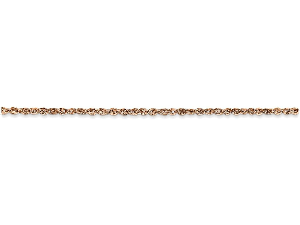 FJC Finejewelers 16 Inch 14k Rose Gold 1.7mm Ropa Chain Necklace