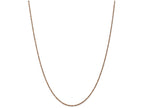 FJC Finejewelers 16 Inch 14k Rose Gold 1.7mm Ropa Chain Necklace
