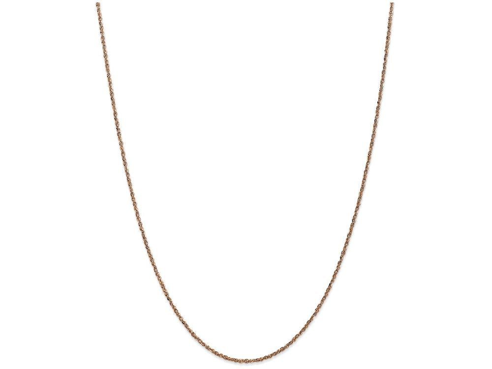 FJC Finejewelers 20 Inch 14k Rose Gold 1.7mm Ropa Chain Necklace