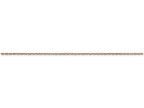 FJC Finejewelers 20 Inch 14k Rose Gold .8mm bright-cut Cable Chain Necklace