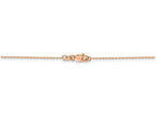 FJC Finejewelers 24 Inch 14k Rose Gold .8mm bright-cut Cable Chain Necklace