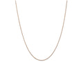 FJC Finejewelers 24 Inch 14k Rose Gold .8mm bright-cut Cable Chain Necklace