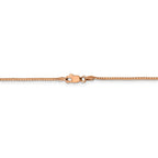 FJC Finejewelers 14k Rose Gold 1.10mm Box Link Chain
