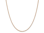 FJC Finejewelers 14k Rose Gold 1.10mm Box Link Chain