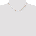 FJC Finejewelers 14k Bright Cut Rose Gold .65mm Spiga Chain