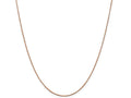 FJC Finejewelers 14k Bright Cut Rose Gold .65mm Spiga Chain