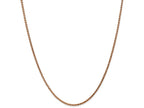 FJC Finejewelers 14k Rose Gold 1.8mm Solid Bright Cut Spiga Chain
