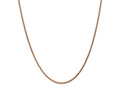 FJC Finejewelers 14k Rose Gold 1.8mm Solid Bright Cut Spiga Chain