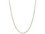 FJC Finejewelers 16 Inch 14k Rose Gold 1.2mm Spiga Chain Necklace