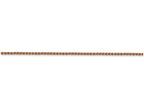FJC Finejewelers 20 Inch 14k Rose Gold 1.2mm Spiga Chain Necklace