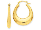 FJC Finejewelers 14k Yellow Gold Polished Hoop Earrings