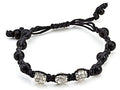 Finejewelers Adjustable Rhinestone Ball Bracelet