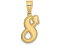 FJC Finejewelers 14k Yellow Gold Polished Script Number 8 Charm