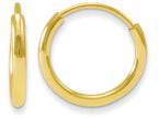 FJC Finejewelers 14k Yellow Gold Madi K Endless Hoop Children Earrings