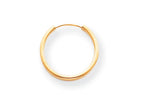 FJC Finejewelers 14k Yellow Gold Madi K Endless Hoop Children Earrings