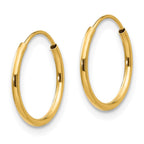 FJC Finejewelers 14k Madi K Endless Hoop Children Earrings