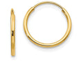 FJC Finejewelers 14k Madi K Endless Hoop Children Earrings