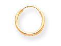 FJC Finejewelers 14k Yellow Gold Madi K Endless Hoop Children Earrings