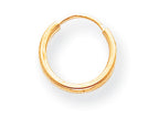 FJC Finejewelers 14k Yellow Gold Madi K Endless Hoop Children Earrings