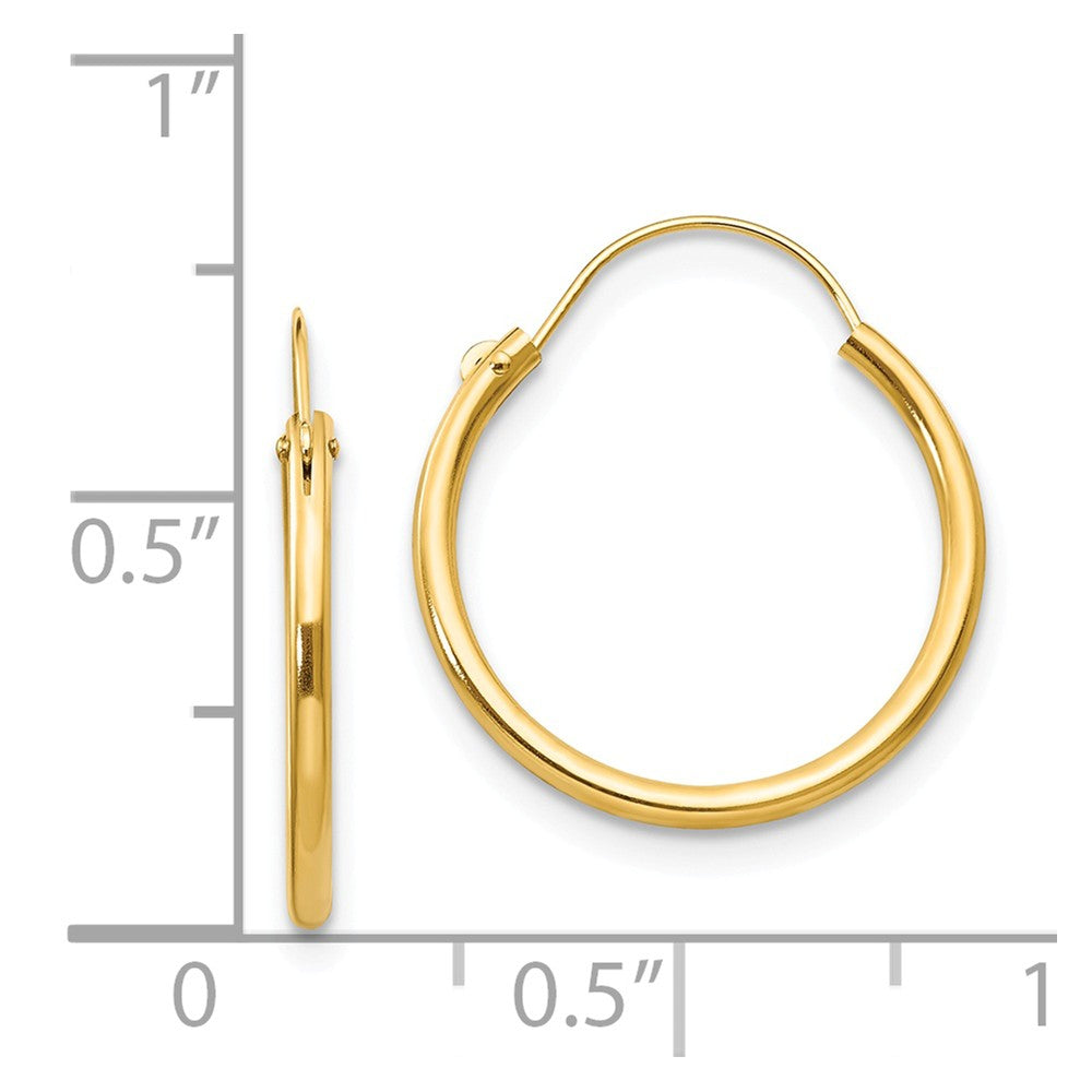 FJC Finejewelers 14k Madi K Hoop Children Earring
