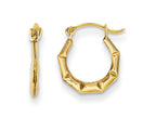 FJC Finejewelers 14k Yellow Gold Madi K Tiny Hollow Hoop Children Earrings