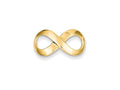 FJC Finejewelers 14k Yellow Gold Fancy Polished Figure-8 Chain Slide