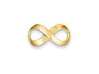 FJC Finejewelers 14k Yellow Gold Fancy Polished Figure-8 Chain Slide