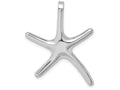 FJC Finejewelers 14k White Gold White Dancing Starfish Hidden Bail Charm