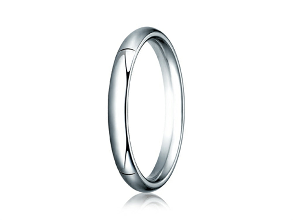 Benchmark 14k Gold 3.0mm Slightly Domed Super Light Comfort-fit Wedding Band / Ring