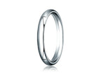 Benchmark 14k Gold 3.0mm Slightly Domed Super Light Comfort-fit Wedding Band / Ring