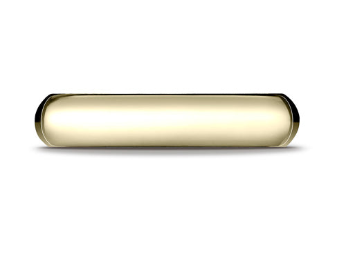 Benchmark 14k Gold 5.0mm Slightly Domed Super Light Comfort-fit Wedding Band / Ring