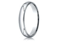 Benchmark 14k Gold 4mm Slightly Domed Super Light Comfort-fit Wedding Band / Ring With Milgrain