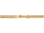FJC Finejewelers 16 Inch 14k Yellow Gold 4.0mm Silky Herringbone Chain Necklace