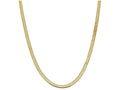 FJC Finejewelers 7 Inch 14k Yellow Gold 5.5mm Silky Herringbone Chain Bracelet