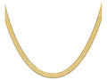 FJC Finejewelers 20 Inch 14k Yellow Gold 6.5mm Silky Herringbone Chain Necklace