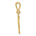 FJC Finejewelers 14k Yellow Gold Small Bright Cut Number 22 Charm