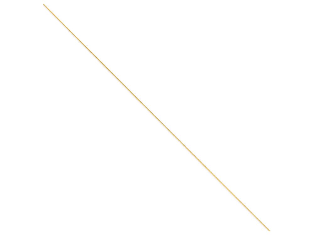 FJC Finejewelers 18 Inch 14k Yellow Gold .65mm Round Snake Chain Necklace