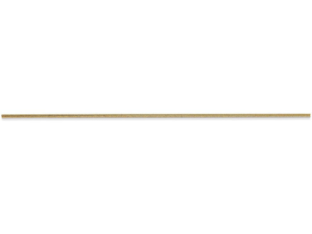 FJC Finejewelers 18 Inch 14k Yellow Gold .80mm Round Snake Chain Necklace